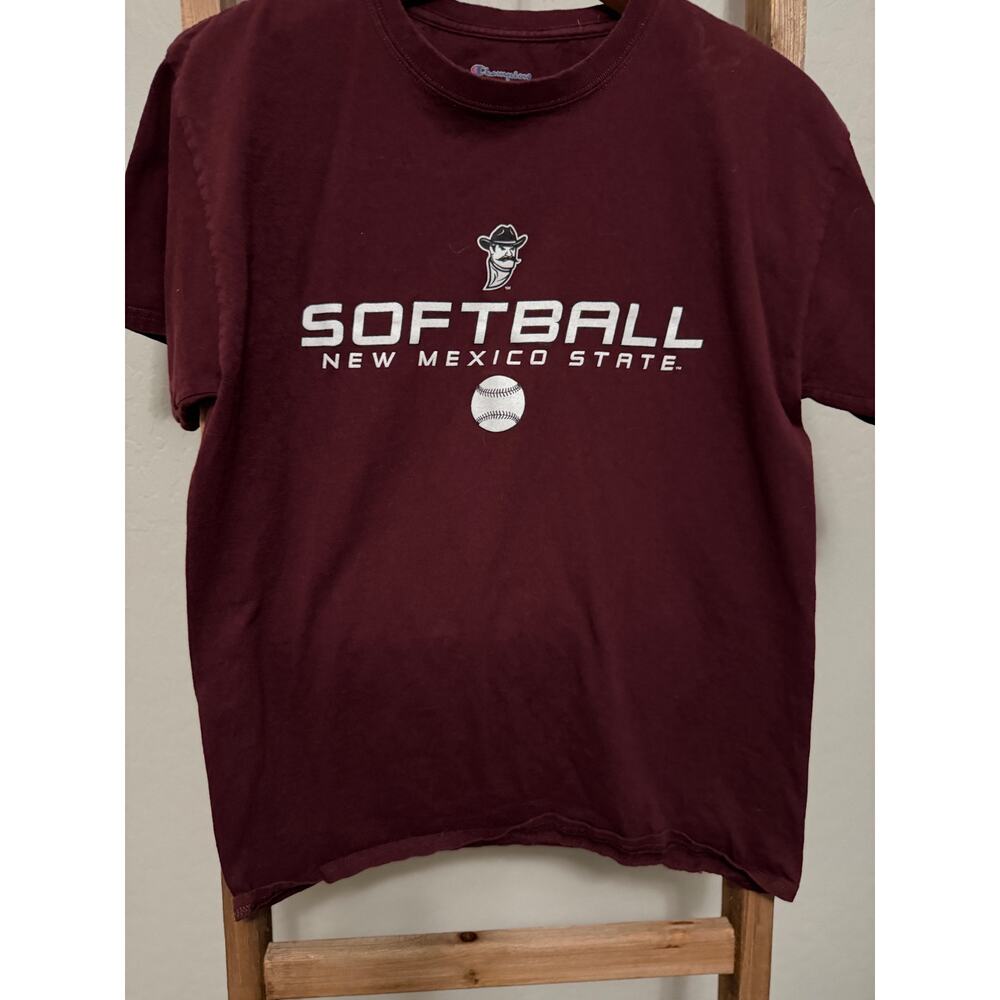 Champion- New Mexico State Softball Cotton T-Shirt - size Medium